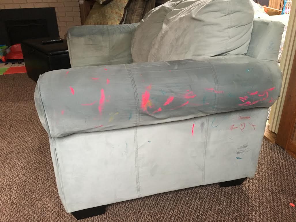 Microfiber Sofa with Marker
