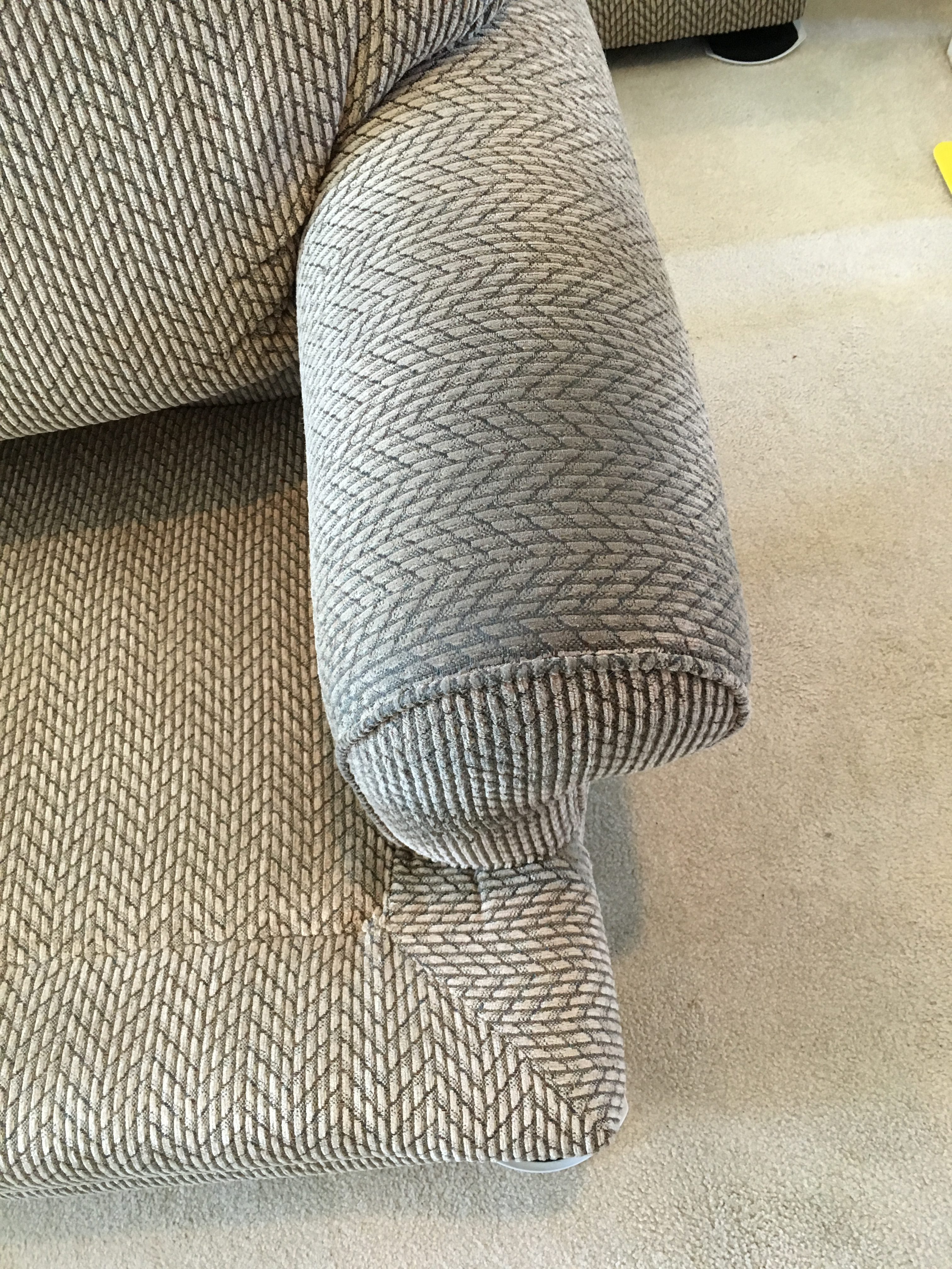Dirty Sofa Arm - Before